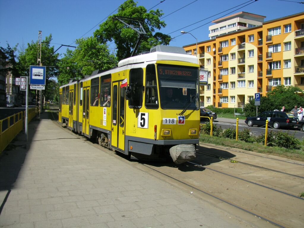 Щецин, Tatra KT4DtM № 118