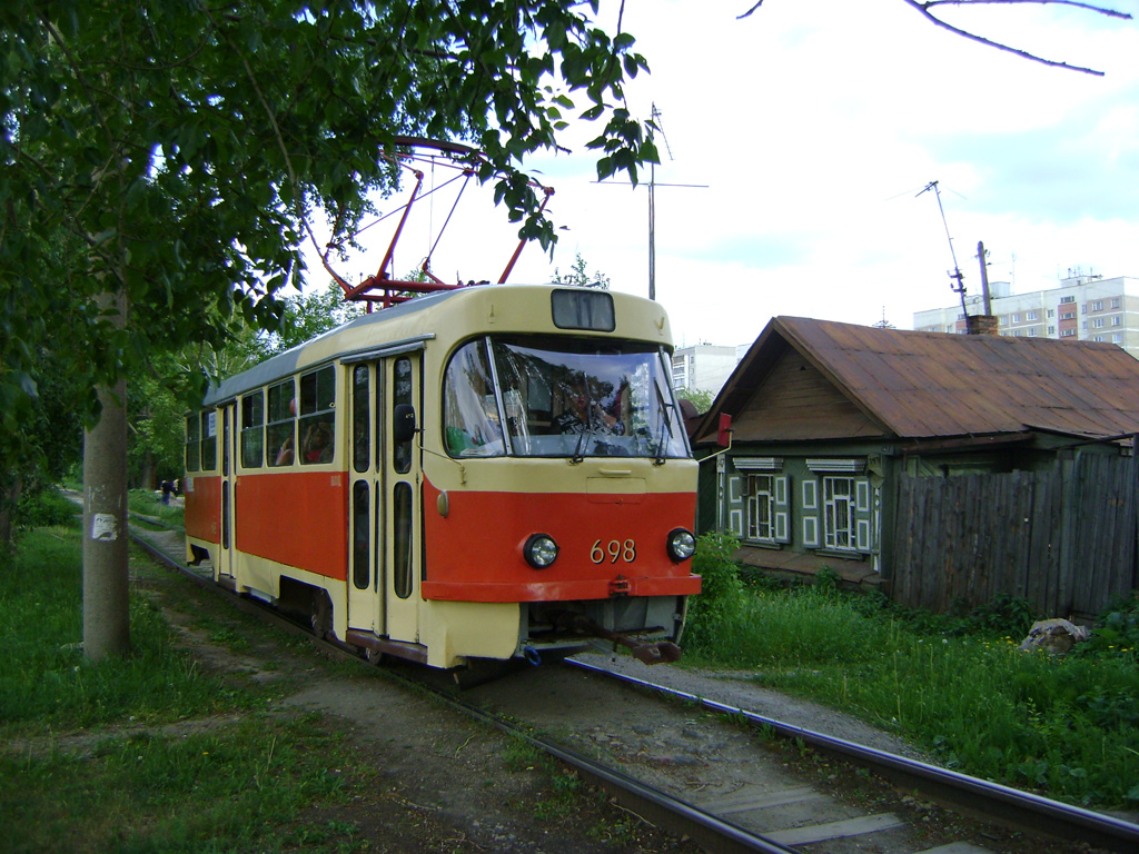 Екатеринбург, Tatra T3SU № 698; Екатеринбург — Линия на Зеленый Остров