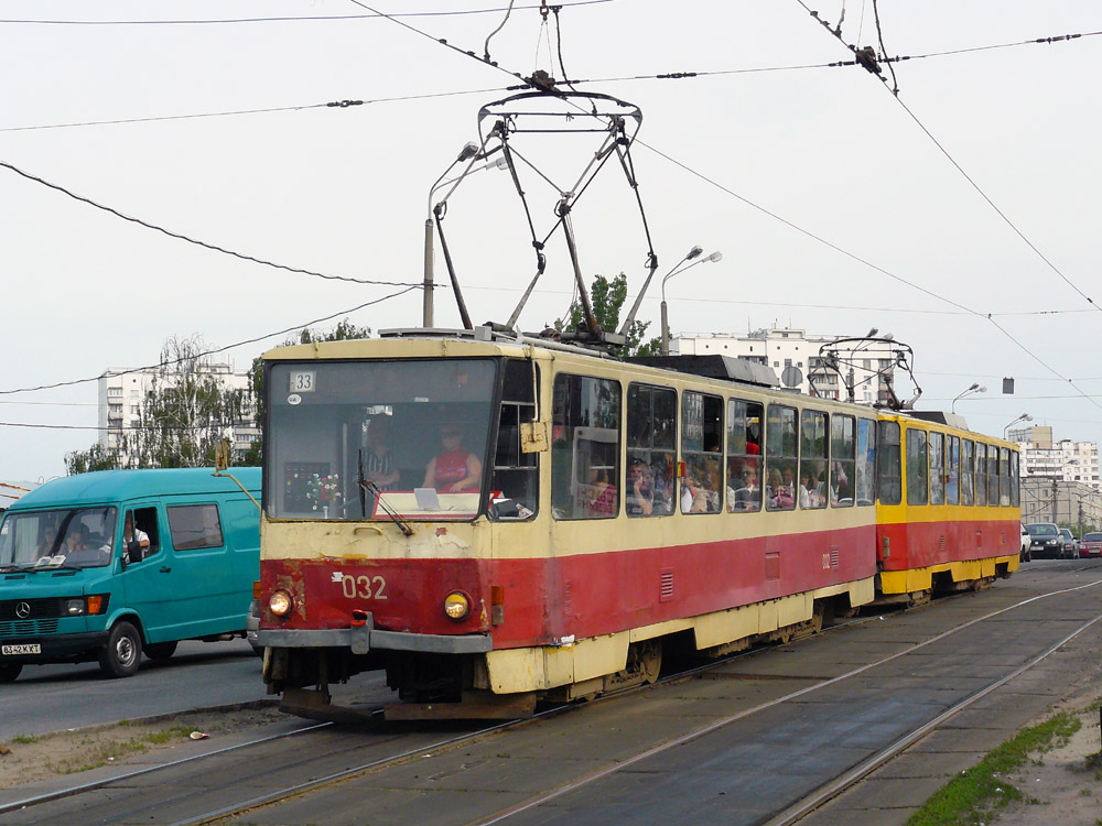 Киев, Tatra T6B5SU № 032