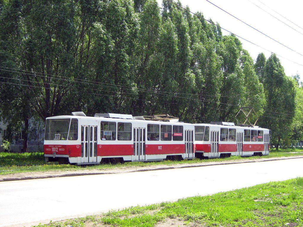 Самара, Tatra T6B5SU № 1012