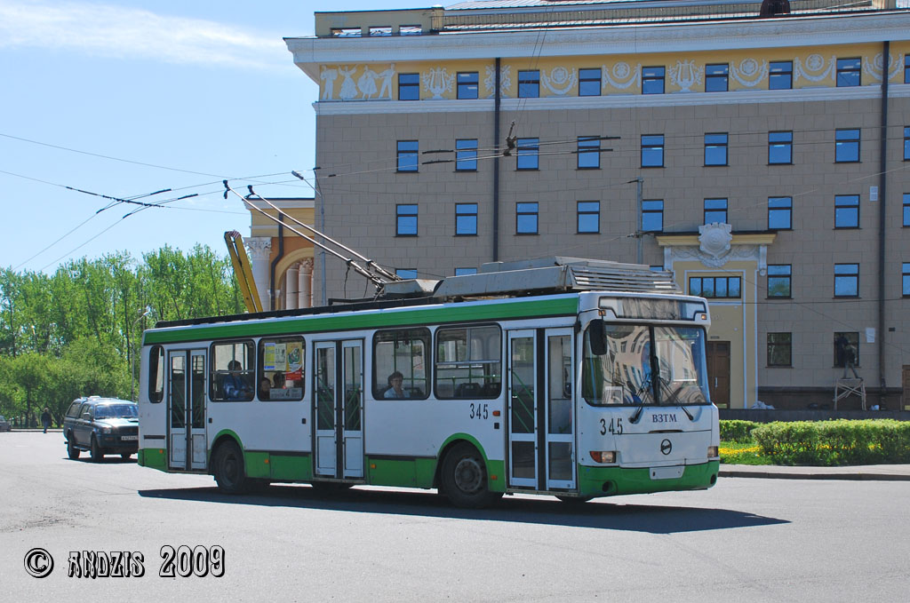 Петрозаводск, ЛиАЗ-5280 (ВЗТМ) № 345