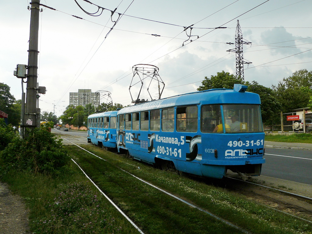 Киев, Tatra T3SU № 6031