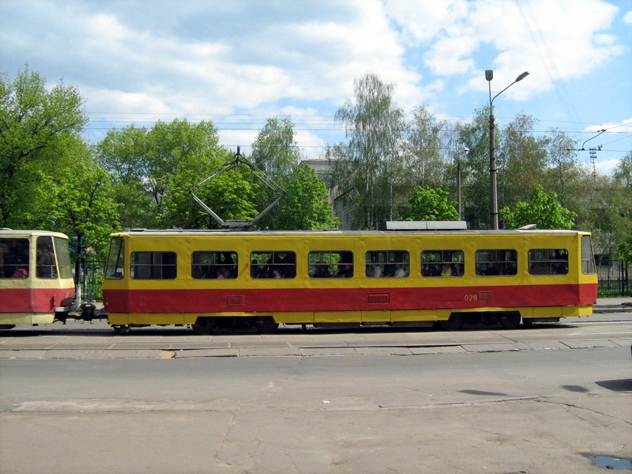Київ, Tatra T6B5SU № 028