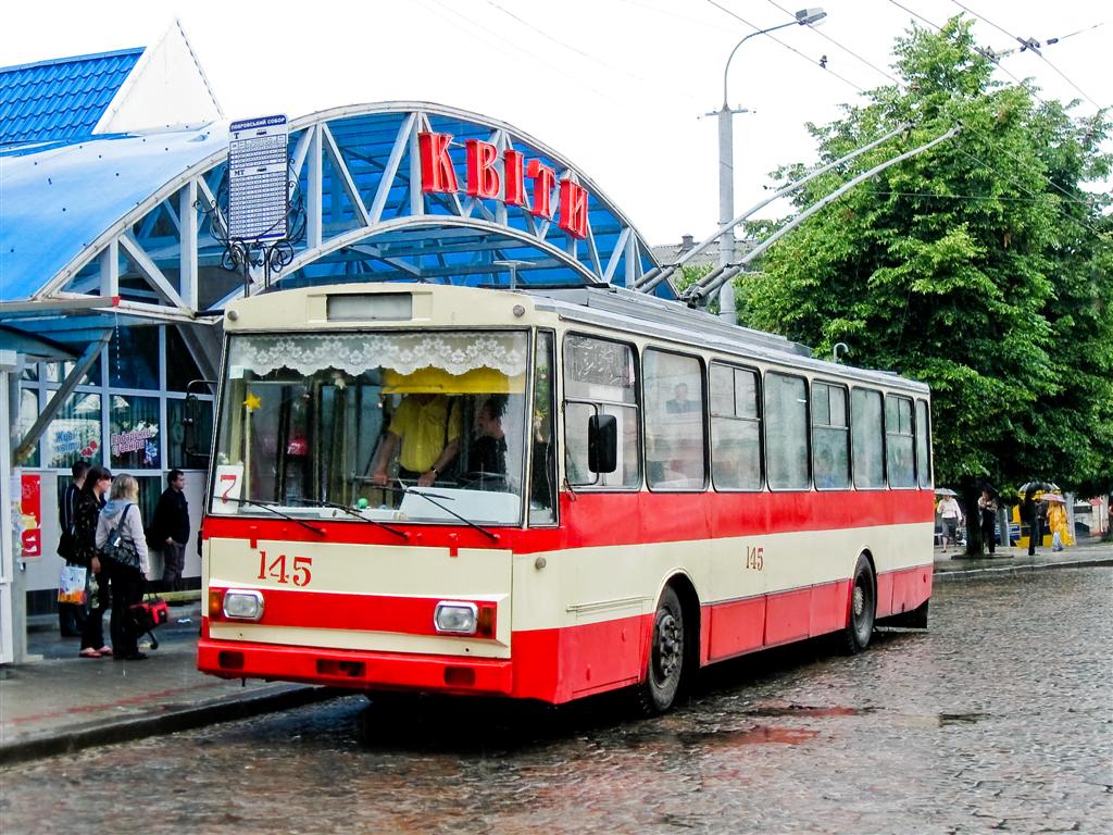 Ровно, Škoda 14Tr05 № 145