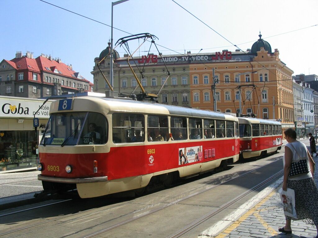 Прага, Tatra T3 № 6903