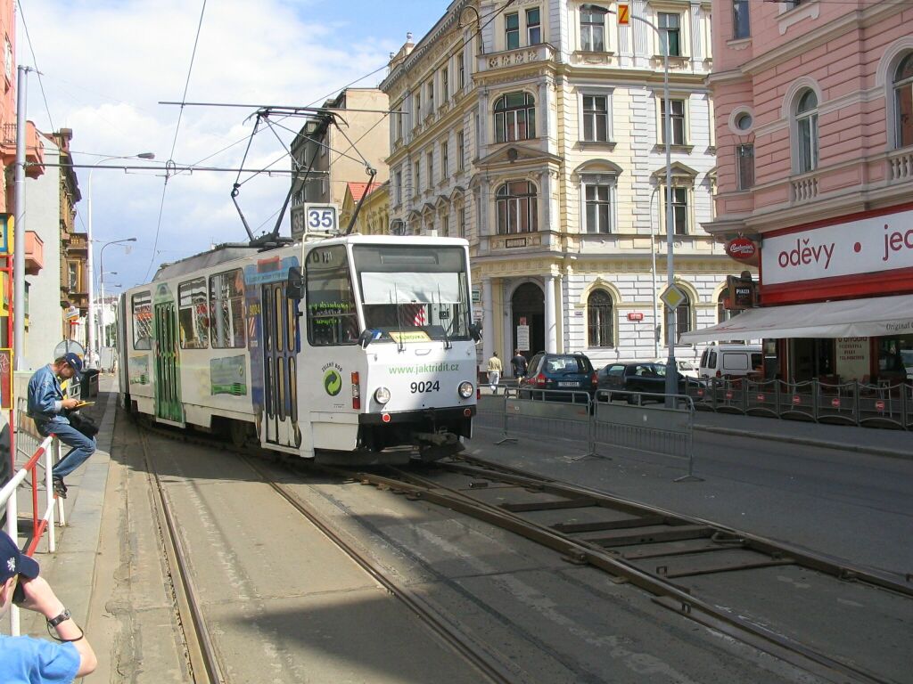 Прага, Tatra KT8D5 № 9024