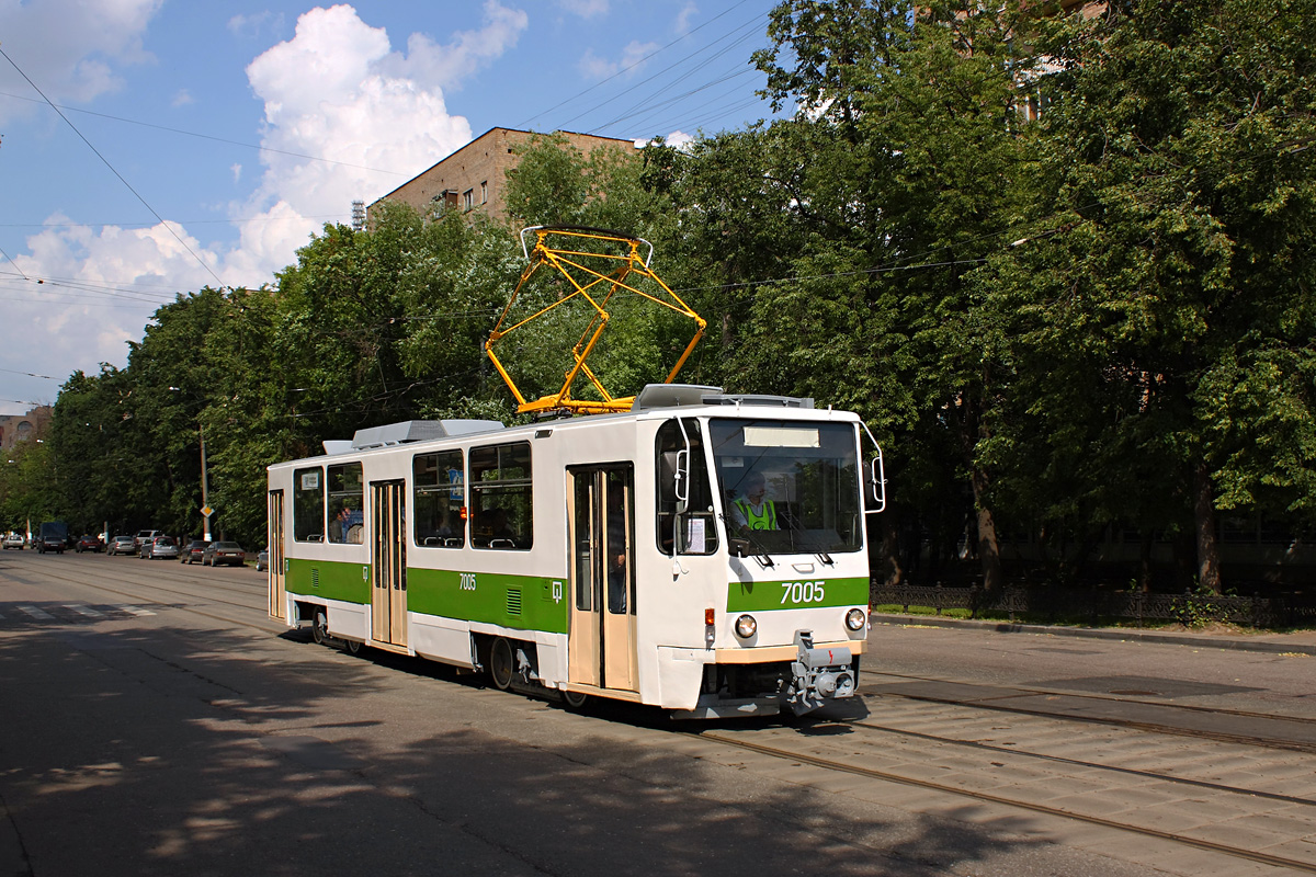 Москва, Tatra T7B5 № 7005; Москва — Парад к 110-летию трамвая 13 июня 2009