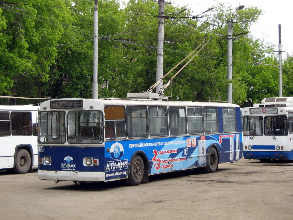 Самара, ЗиУ-682В-012 [В0А] № 851; Самара — Троллейбусное депо № 1