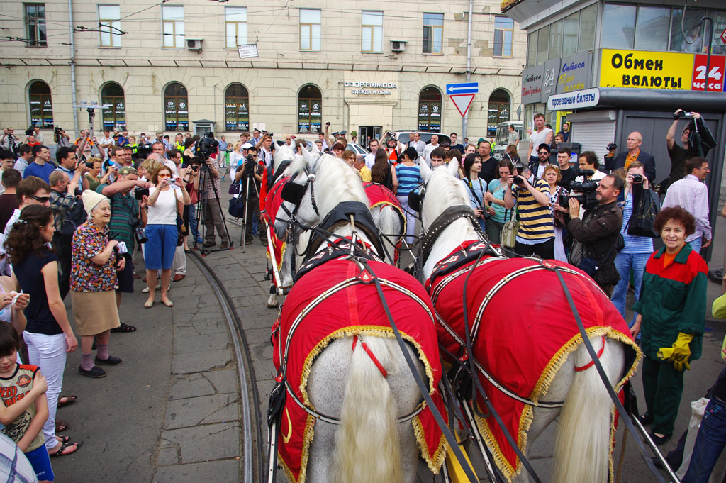 Москва — Парад к 110-летию трамвая 13 июня 2009