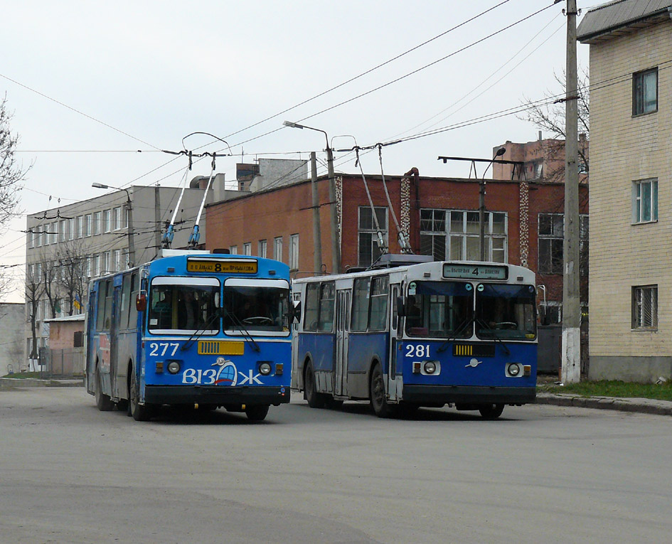 Хмельницкий, ЗиУ-682Г [Г00] № 281; Хмельницкий, ЗиУ-682Г [Г00] № 277