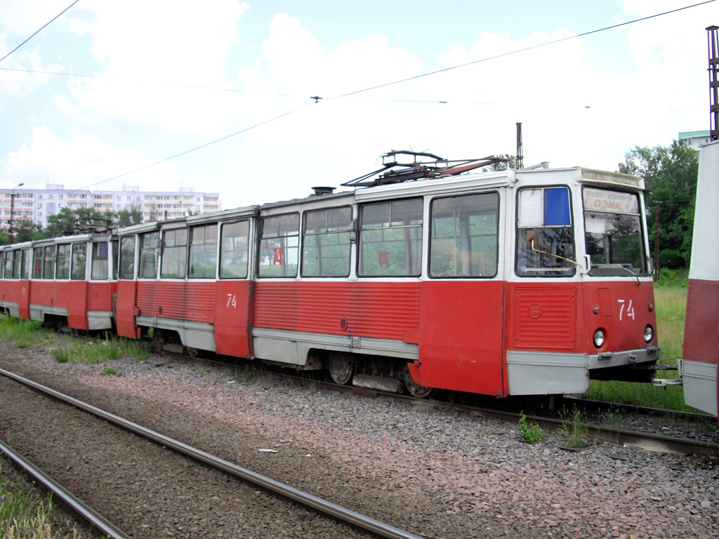 Старый Оскол, 71-605 (КТМ-5М3) № 74 Старый Оскол, 71-605 (КТМ-5М3) № 74