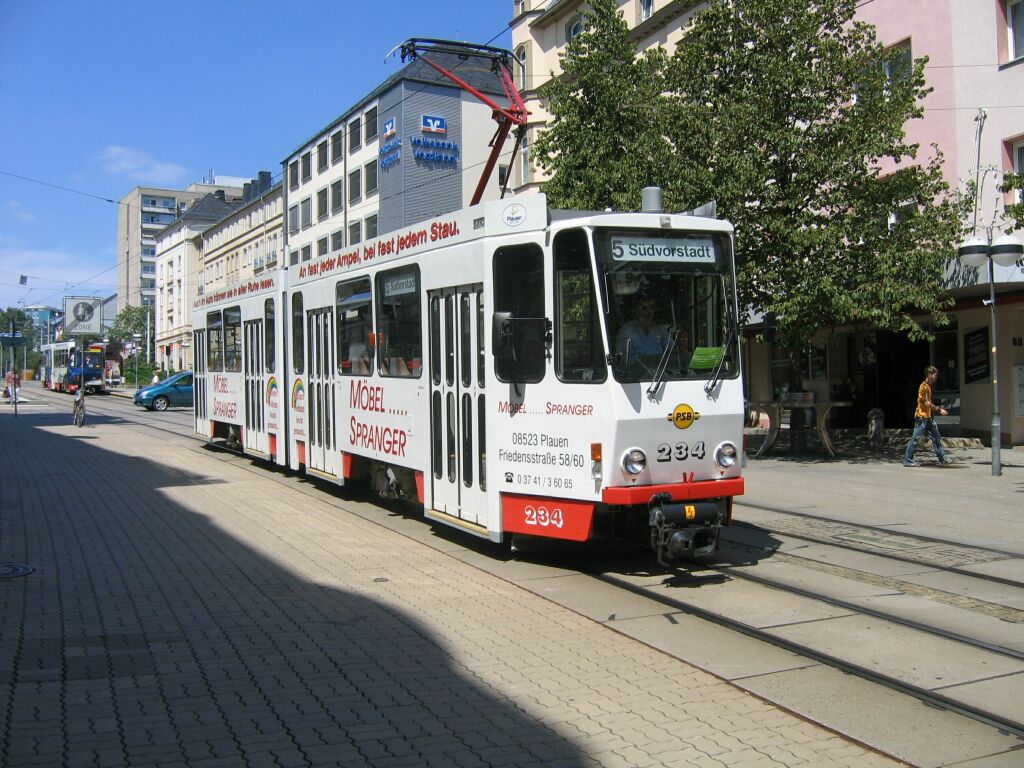 Plauen, Tatra KT4DMC Nr 234