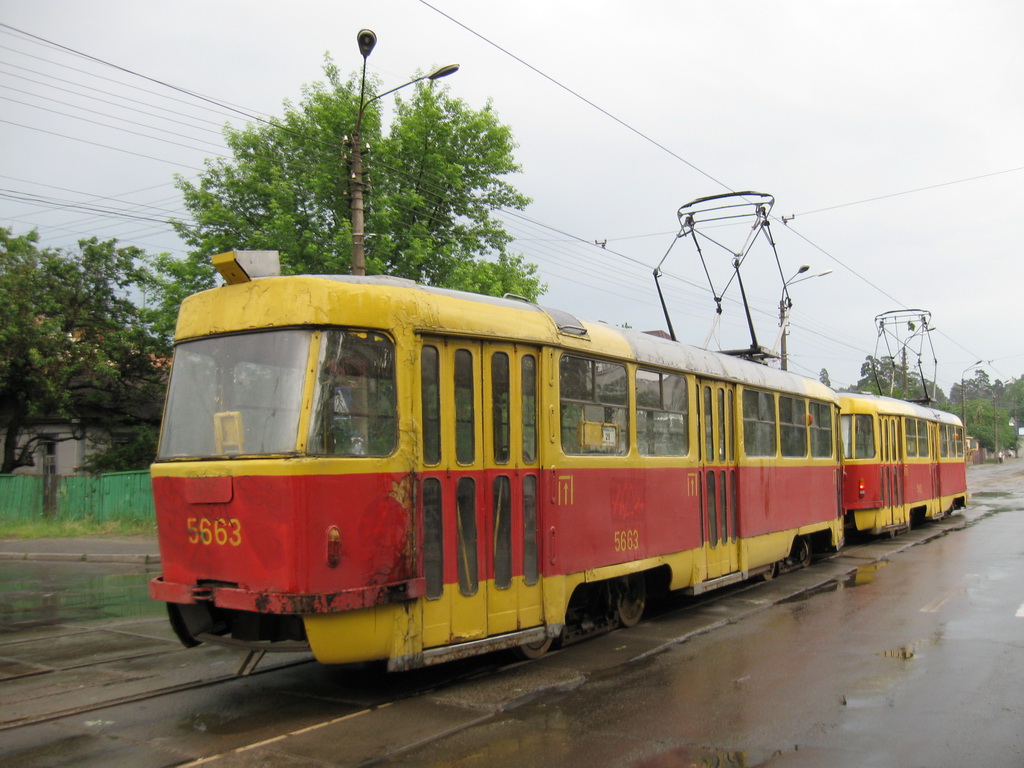 Киев, Tatra T3SU № 5663