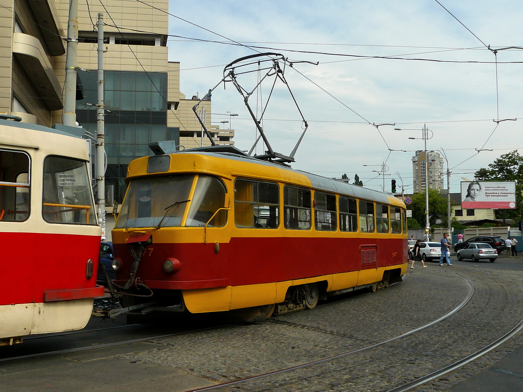 Киев, Tatra T3SU № 5477
