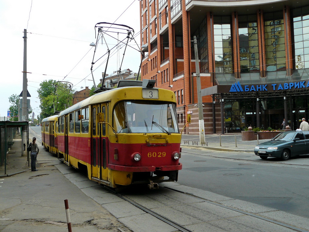 Киев, Tatra T3SU № 6029