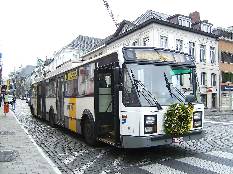 Гент, Van Hool AG 280T № 7411 (11)