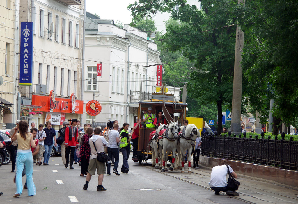 Moscow, Horse car № 35; Moscow — Parade to 110 years of Moscow tram on June 13, 2009