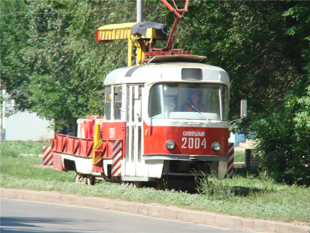 Самара, Tatra T3SU (двухдверная) № 2004