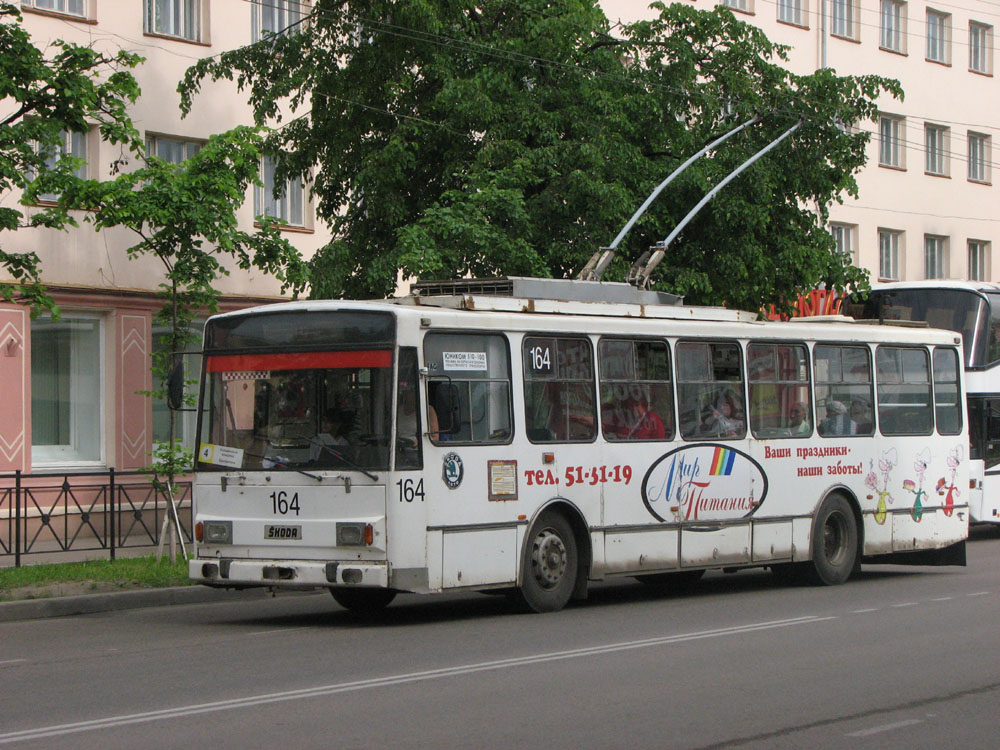 Вологда, Škoda 14TrM (ВМЗ) № 164