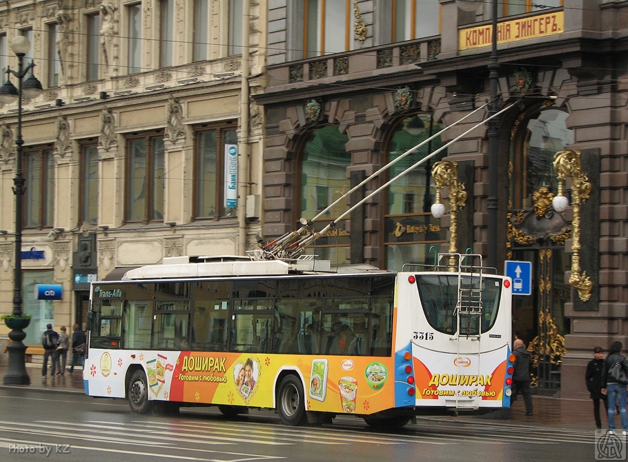 Санкт-Петербург, ВМЗ-5298.01 «Авангард» № 3315