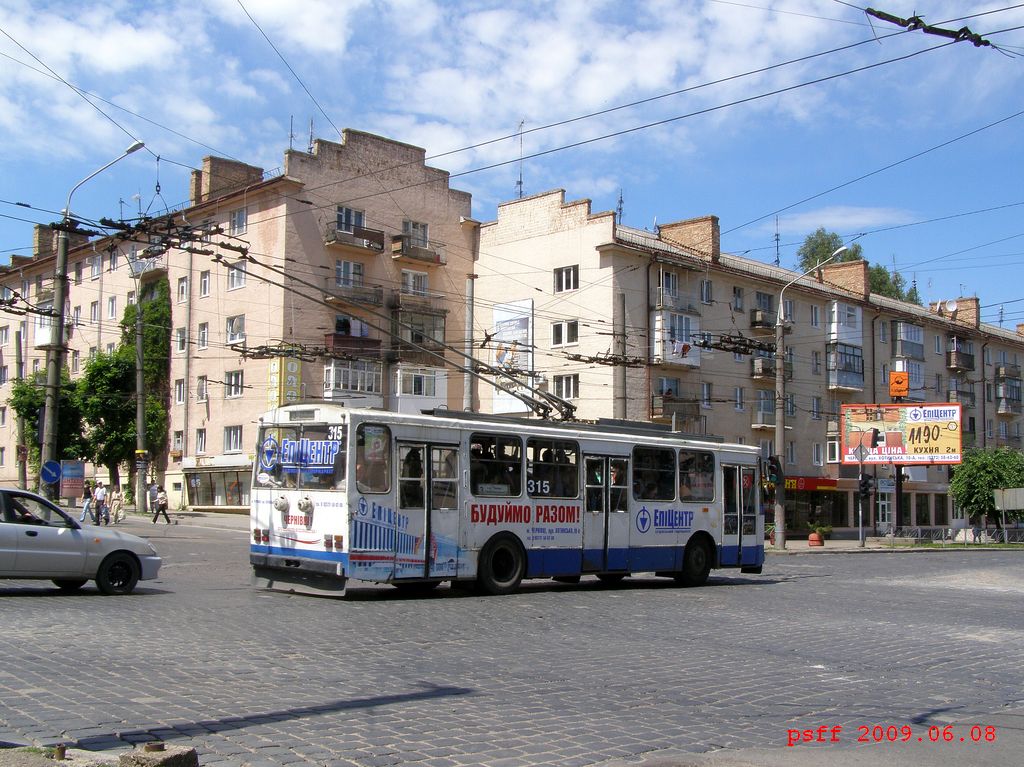 Černivci, Škoda 14Tr11/6 Br. 315 Černivci, Škoda 14Tr11/6 Br. 315