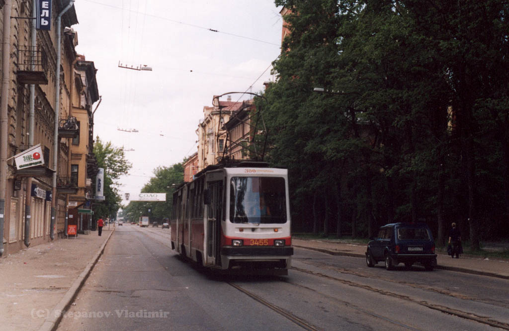 Санкт-Петербург, ЛВС-86К-М № 3455