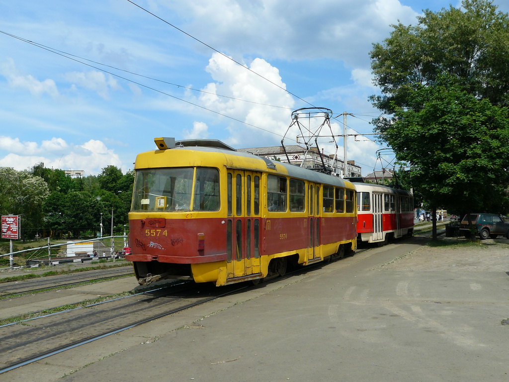 Киев, Tatra T3SU № 5574