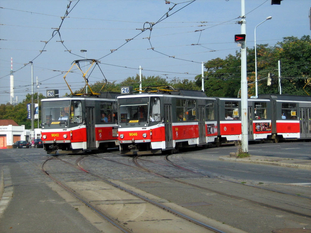 Прага, Tatra KT8D5 № 9046