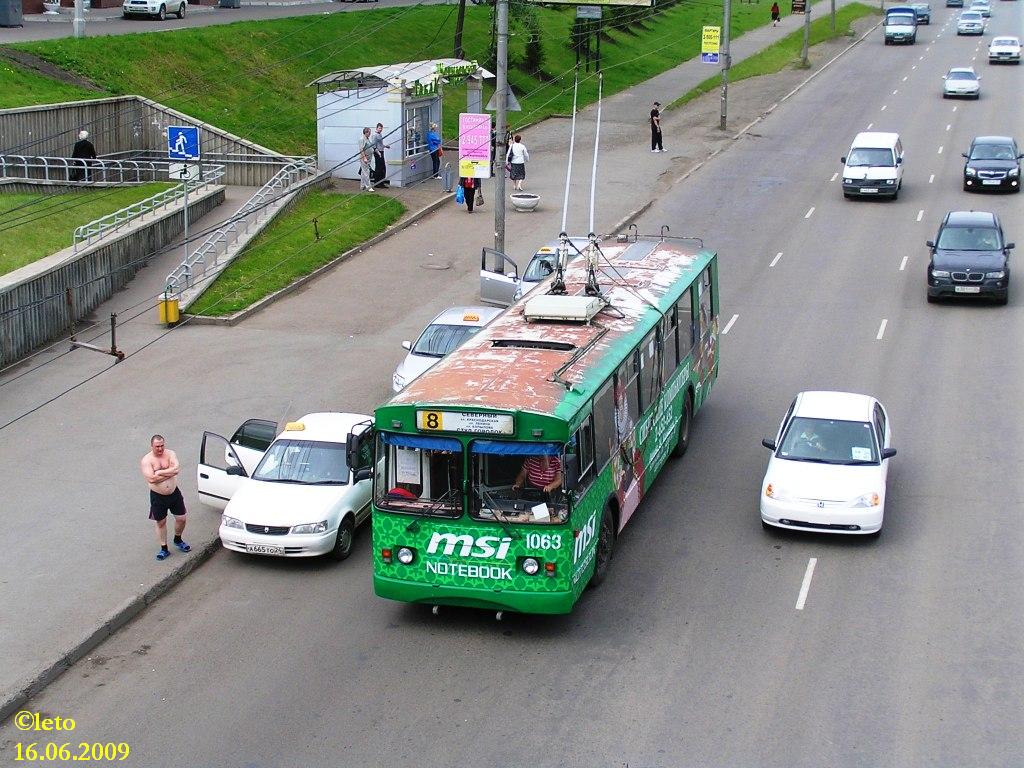 Красноярск, ЗиУ-682Г-016 (018) № 1063