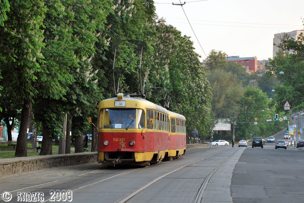Kyiv, Tatra T3SU # 5830