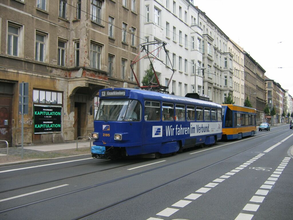 Лейпциг, Tatra T4D-M1 № 2195