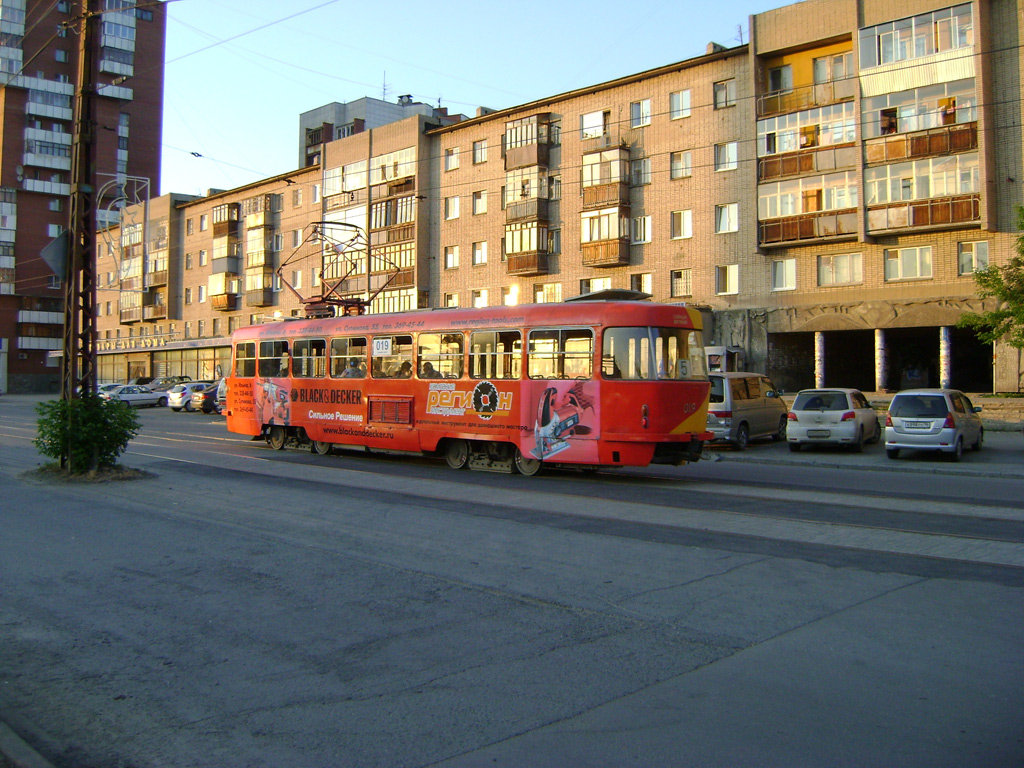 Екатеринбург, Tatra T3SU (двухдверная) № 019