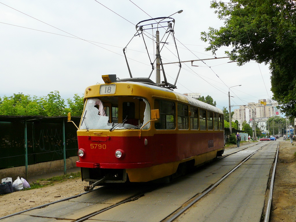 Киев, Tatra T3SU № 5790
