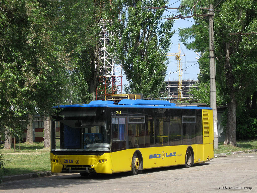 Киев, ЛАЗ E183D1 № 2918