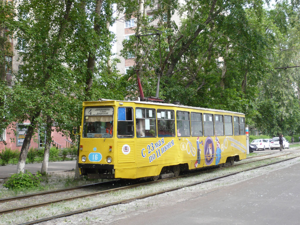 Омск, 71-605 (КТМ-5М3) № 16