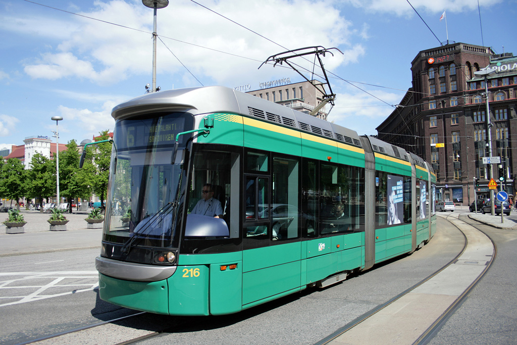 Хельсинки — Эспоо, Bombardier Variotram MLRV1 № 216