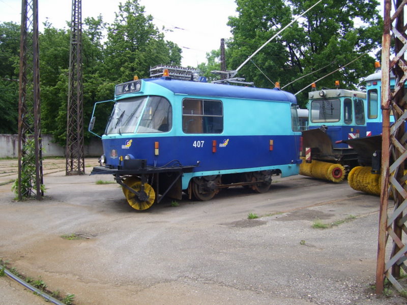 Рига, Снегоочиститель № 407