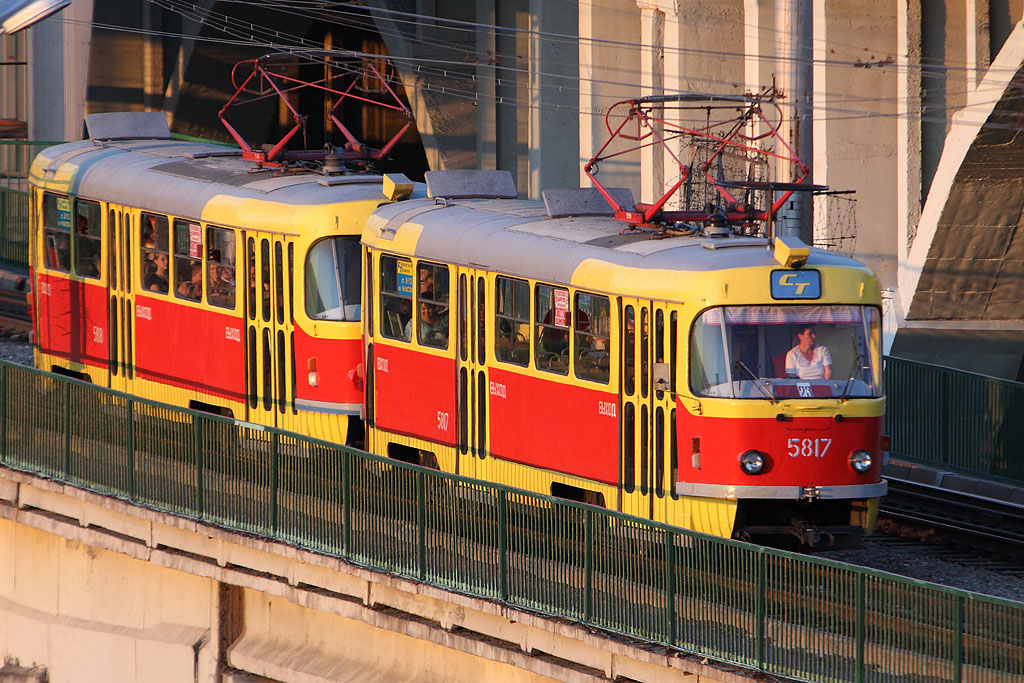 Волгоград, Tatra T3SU № 5817; Волгоград, Tatra T3SU № 5818