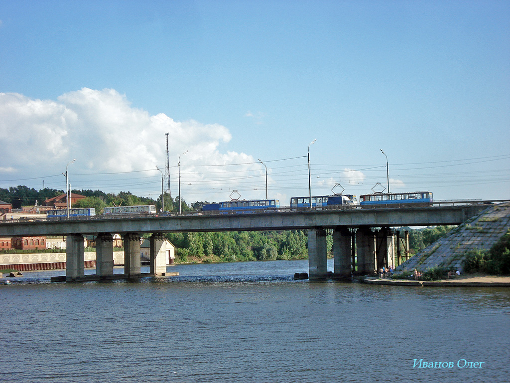 Kazaň — Big tram circle; Kazaň — Bridges and damms