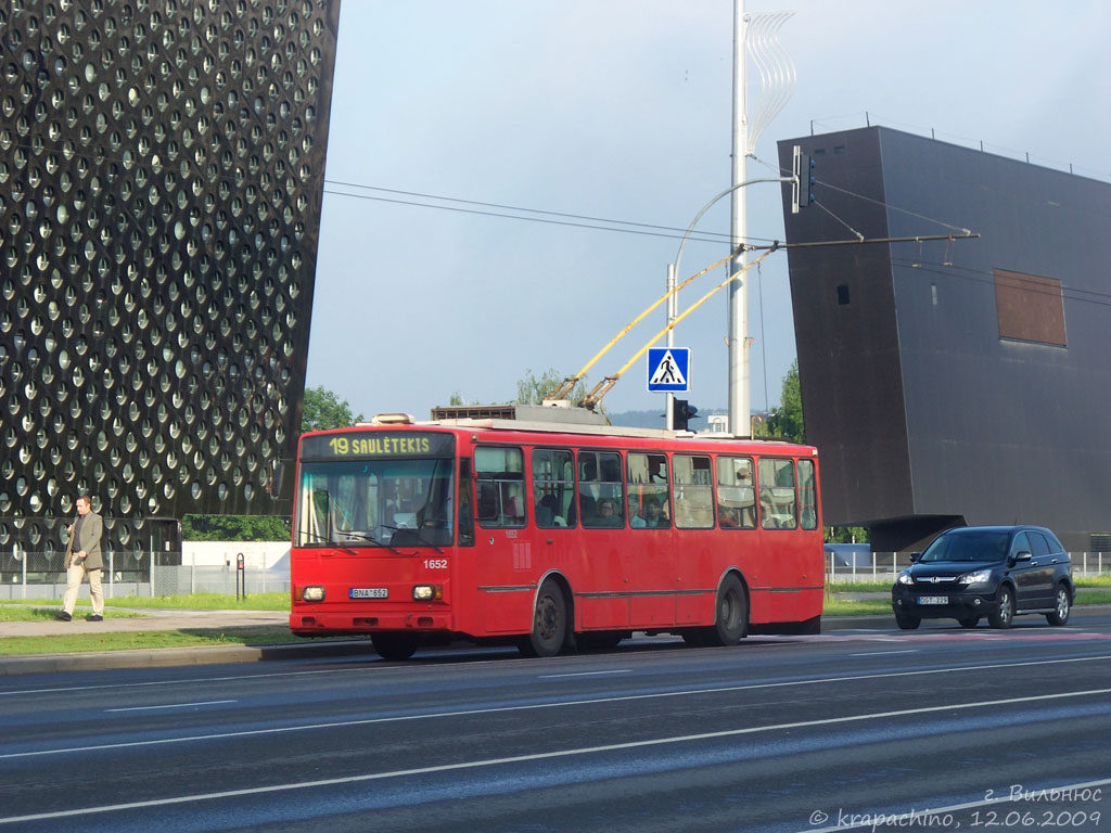 Вильнюс, Škoda 14Tr17/6M № 1652