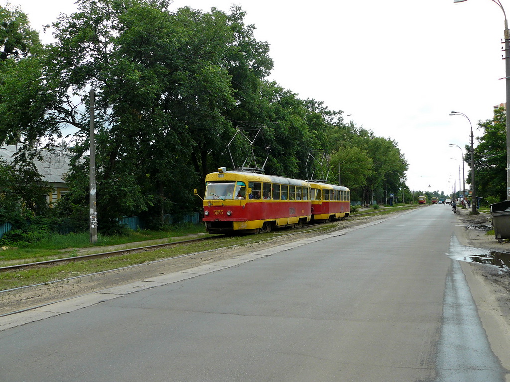 Kiev, Tatra T3SU N°. 5655