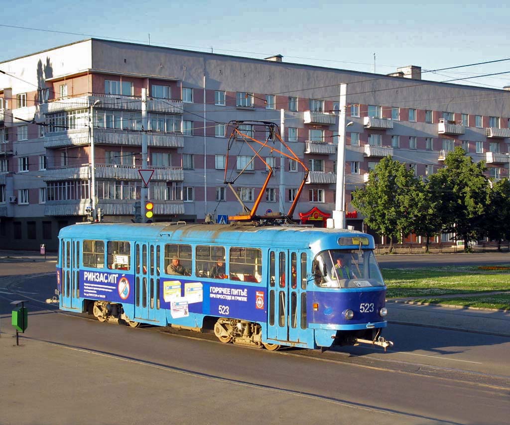 Калининград, Tatra T4D № 523
