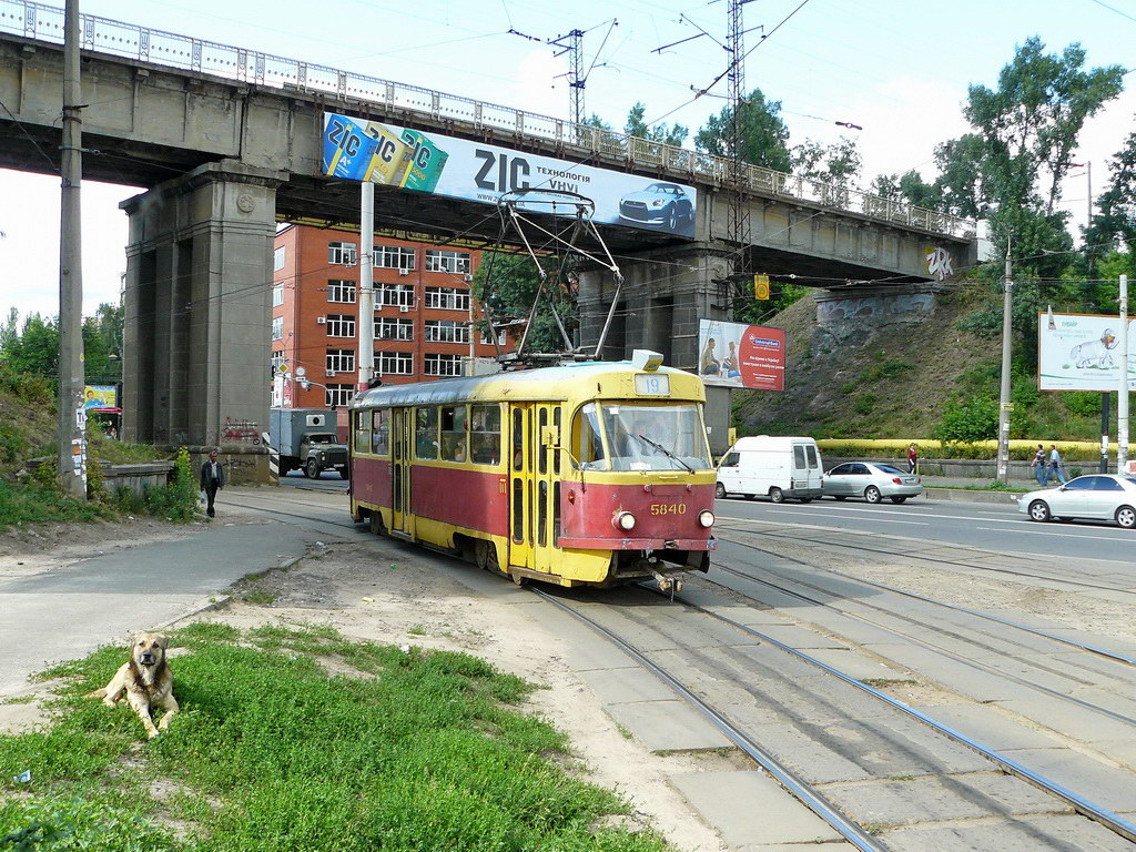 Киев, Tatra T3SU № 5840