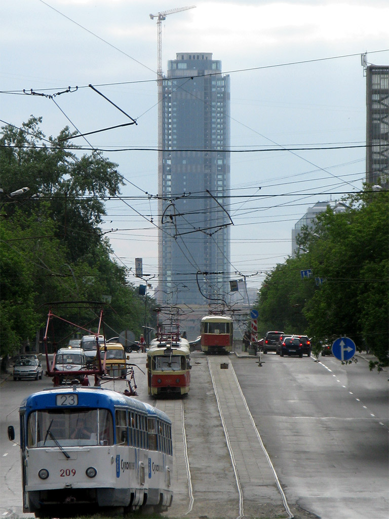 Екатеринбург, Tatra T3SU № 209