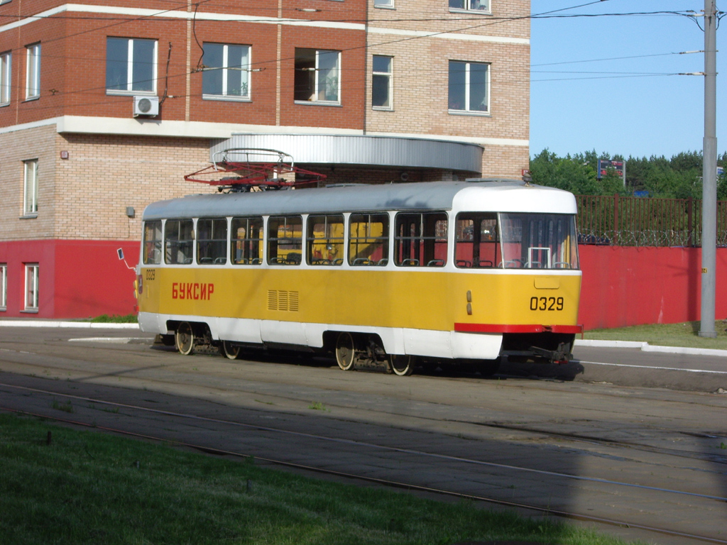 Moscow, Tatra T3SU # 0329 Moscow, Tatra T3SU # 0329