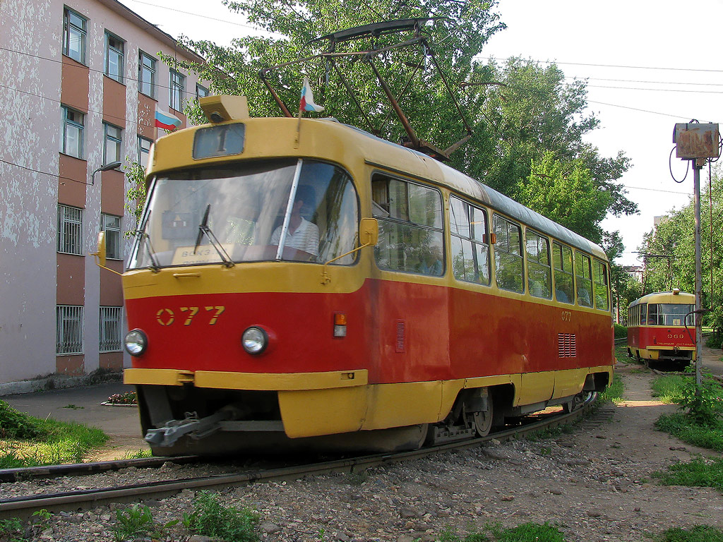 Орёл, Tatra T3SU № 077