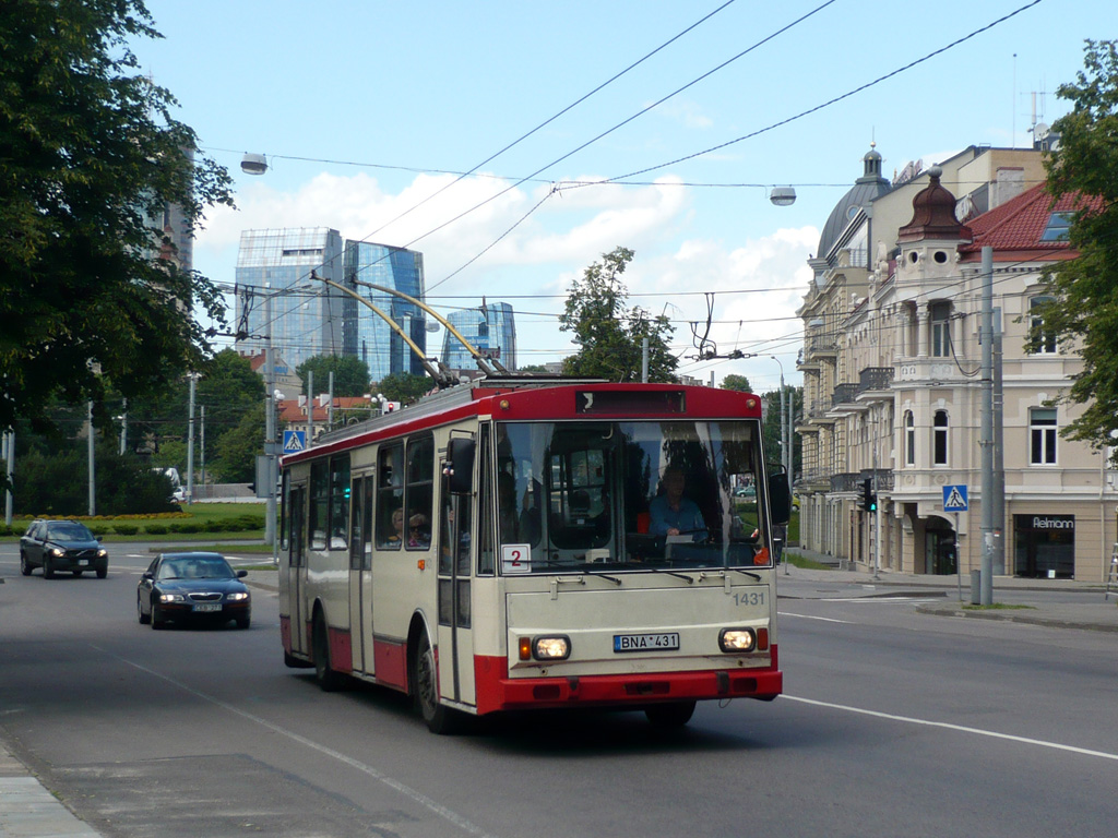 Вильнюс, Škoda 14Tr07 № 1431