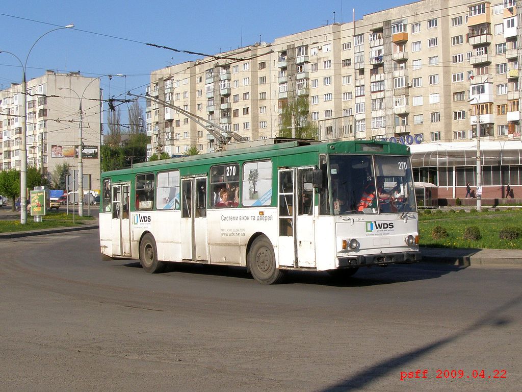 Černovice, Škoda 14Tr02/6 č. 270
