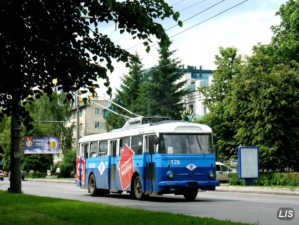 Rivne, Škoda 9TrHT26 # 126