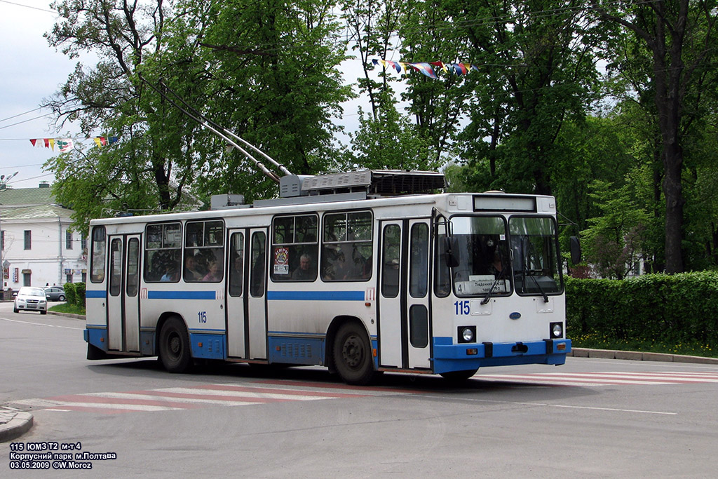 Полтава, ЮМЗ Т2 № 115
